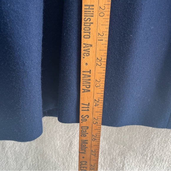 Vintage Pendleton 100% Virgin Wool Royal Blue Two Button Women's Blazer Size 10 - Picture 9 of 11